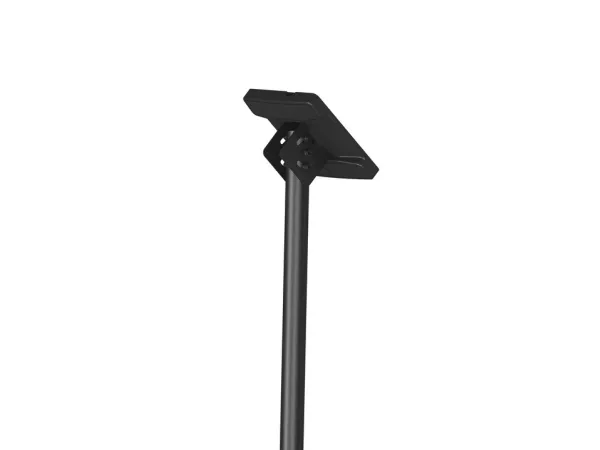 Multibrackets M Ceiling Mount Pro MBC1UX2 - Monteringssæt (loftsplade, loftspladeafdækning, 4 vippearme, 2 pæleklemmer, 2 skinner, 2 forlængerrør (80 cm)) - for 2 LCD displays - aluminium, stål - sort - skærmstørrelse: 40
