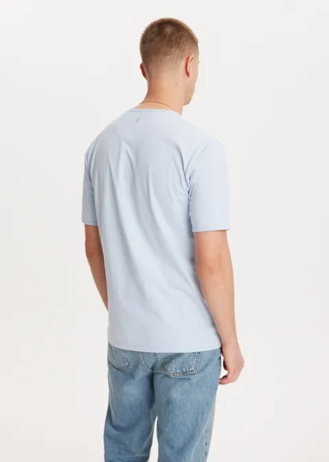 T-shirt met logo blauw (BLW.LME)