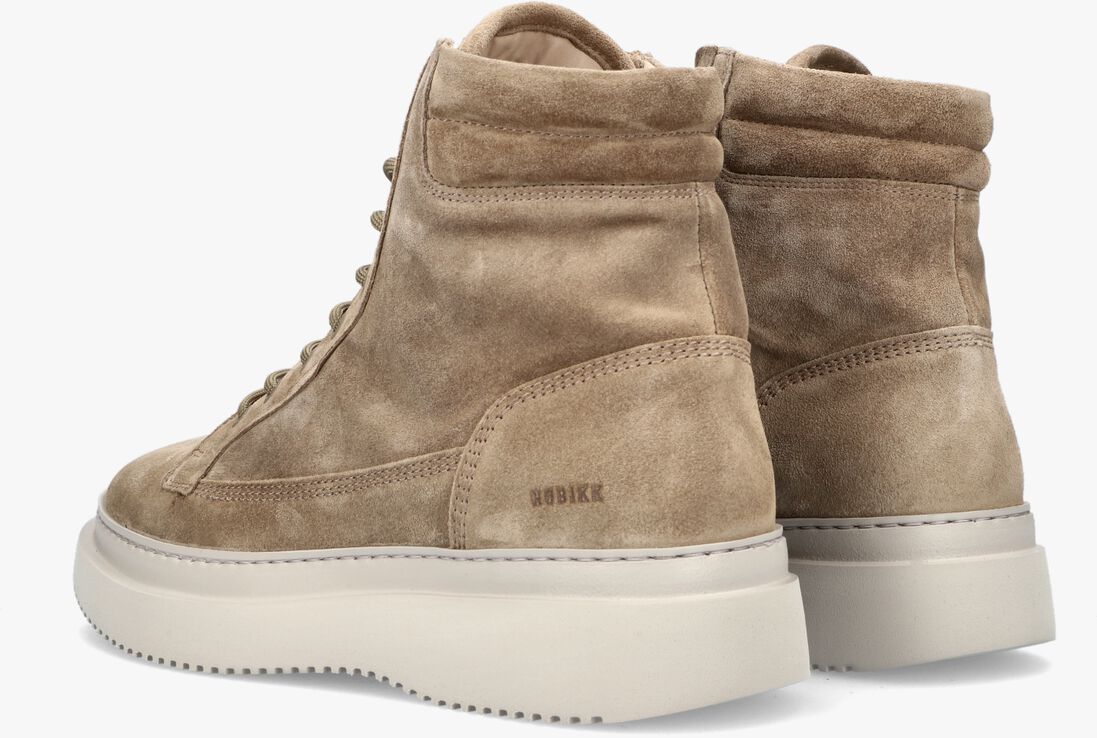 NUBIKK taupe nubikk veterboots jonah dune