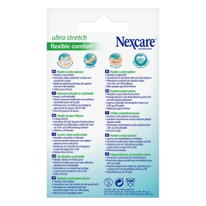 3M Nexcare Pflaster Ultra Stretch 3 Grössen assortiert, 30 Stück