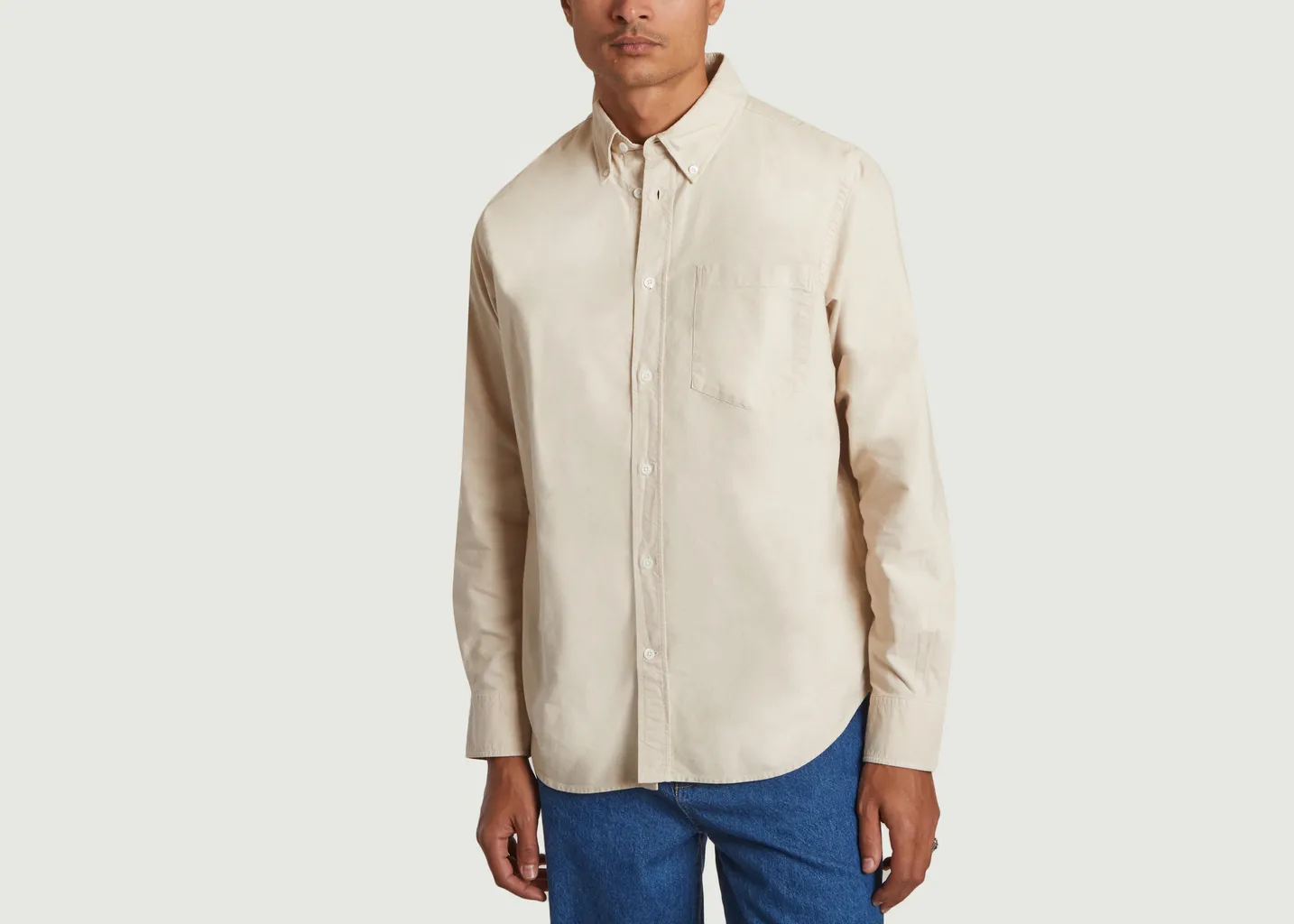 Chemise Algot Overdyed Oxford Norse Projects