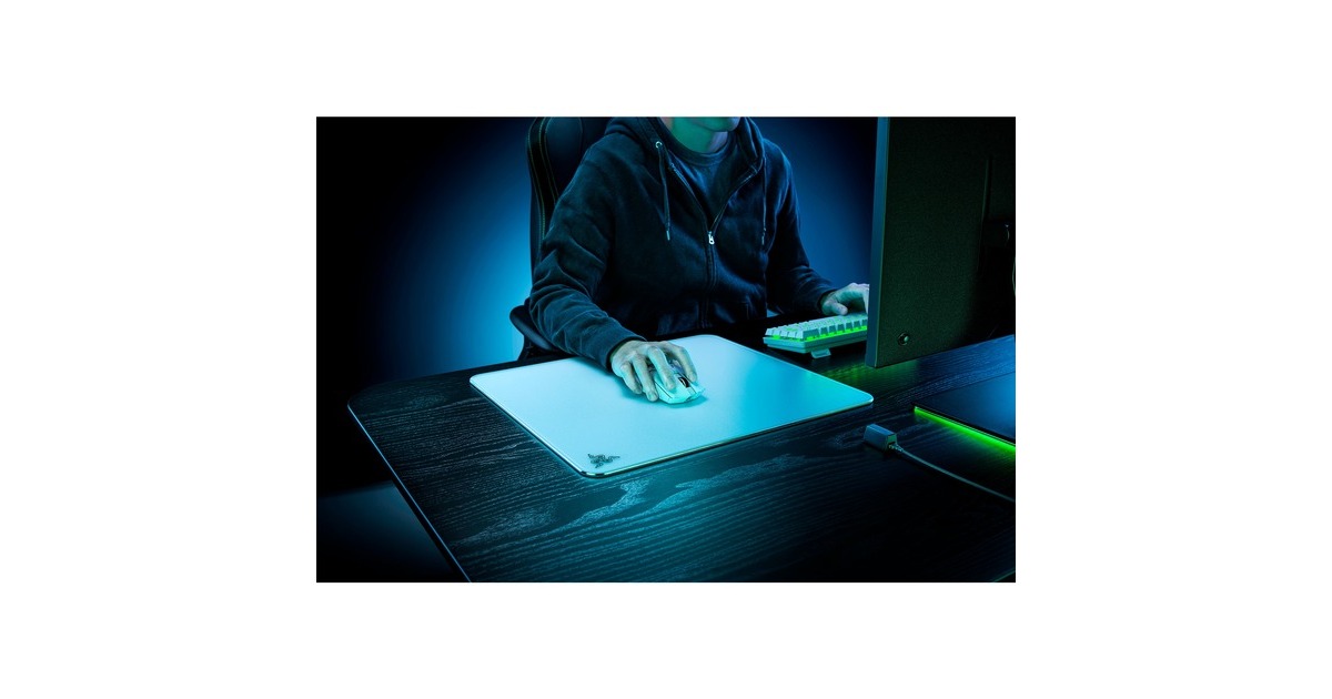 RazerAtlas gaming muismat  (Wit)