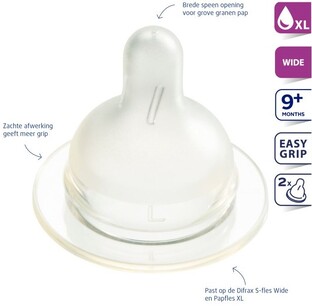 Difrax Papspeen Wide XL 2ST