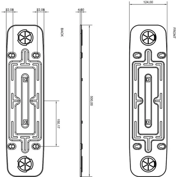 Support mural Monitor Audio pour SB2, SB3 et SB4 Supports pour enceintes