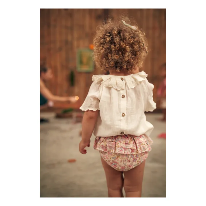 Louise Misha Blouse Coton Bio Antoinette | Ecru