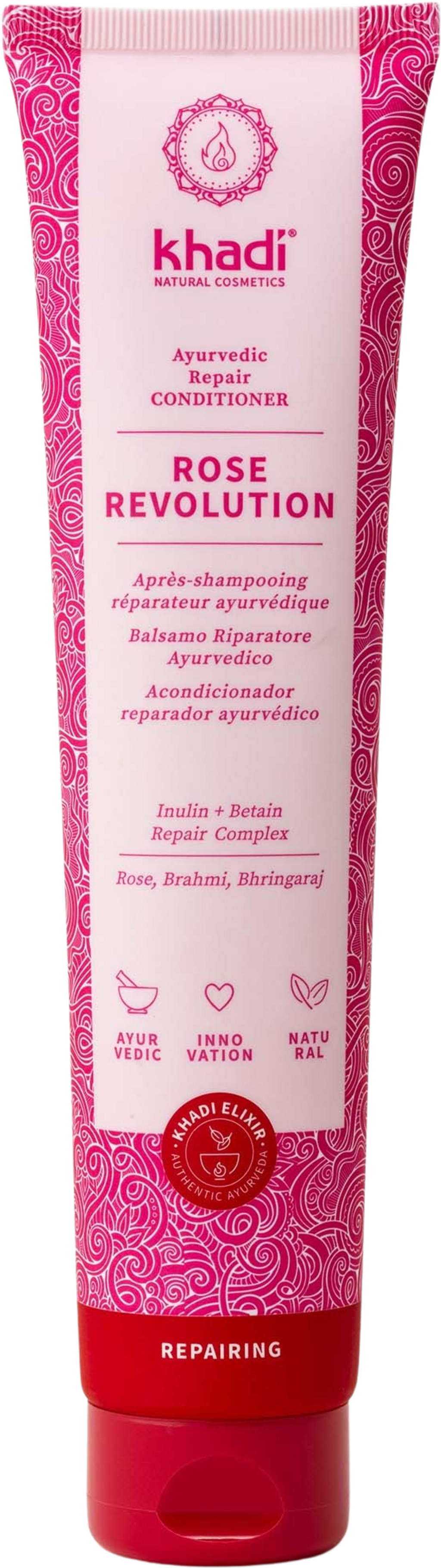 Khadi®  Ayurvedischer Repair Conditioner Rose Revolution, 200 ml