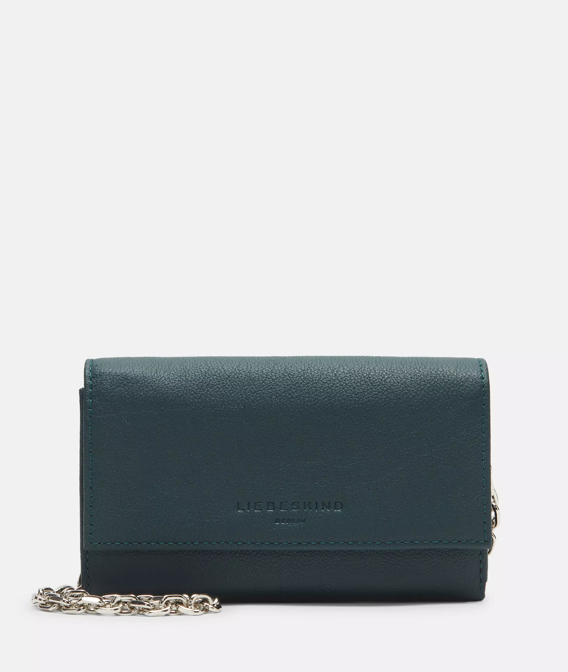 Malia wallet L Large wallet with chain strap made from cowhide
