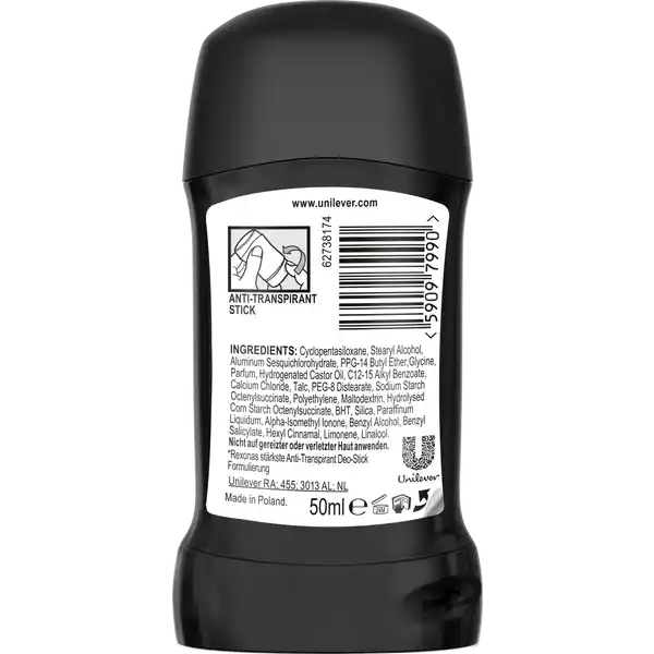 Maximum Protection Anti-Transpirant Stick antibakteriell
