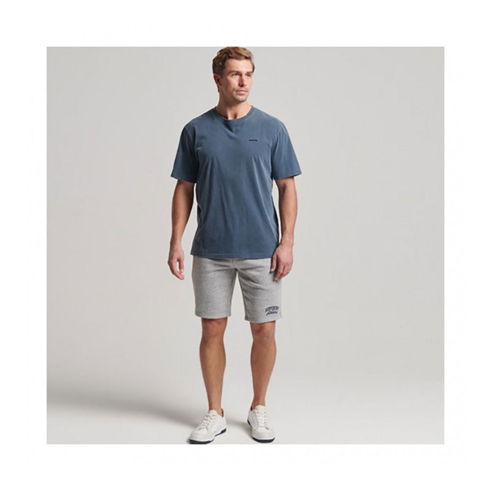 Superdry VINTAGE GYM ATHLETIC - Short Homme athletic grey marl