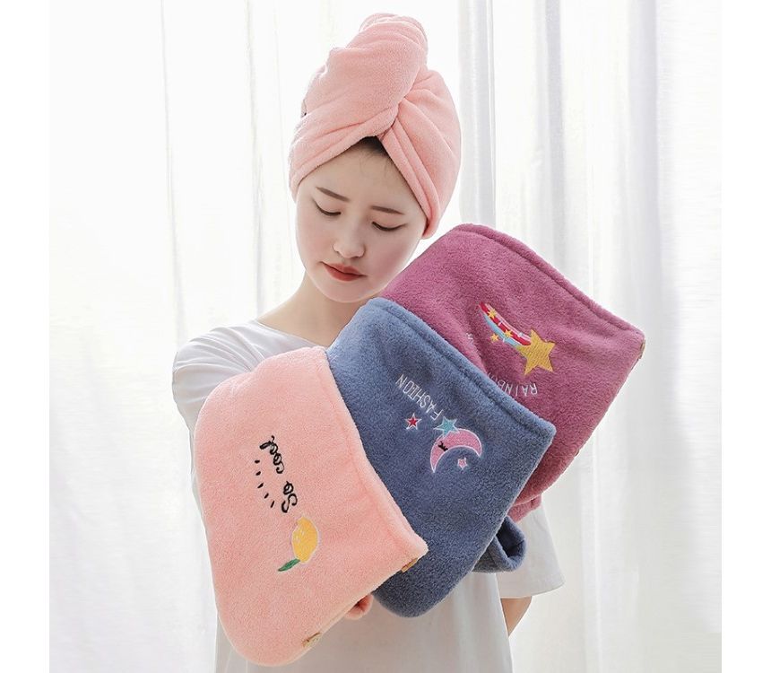 Porcini - Set van 2: Star Quick Dry Haarhanddoek