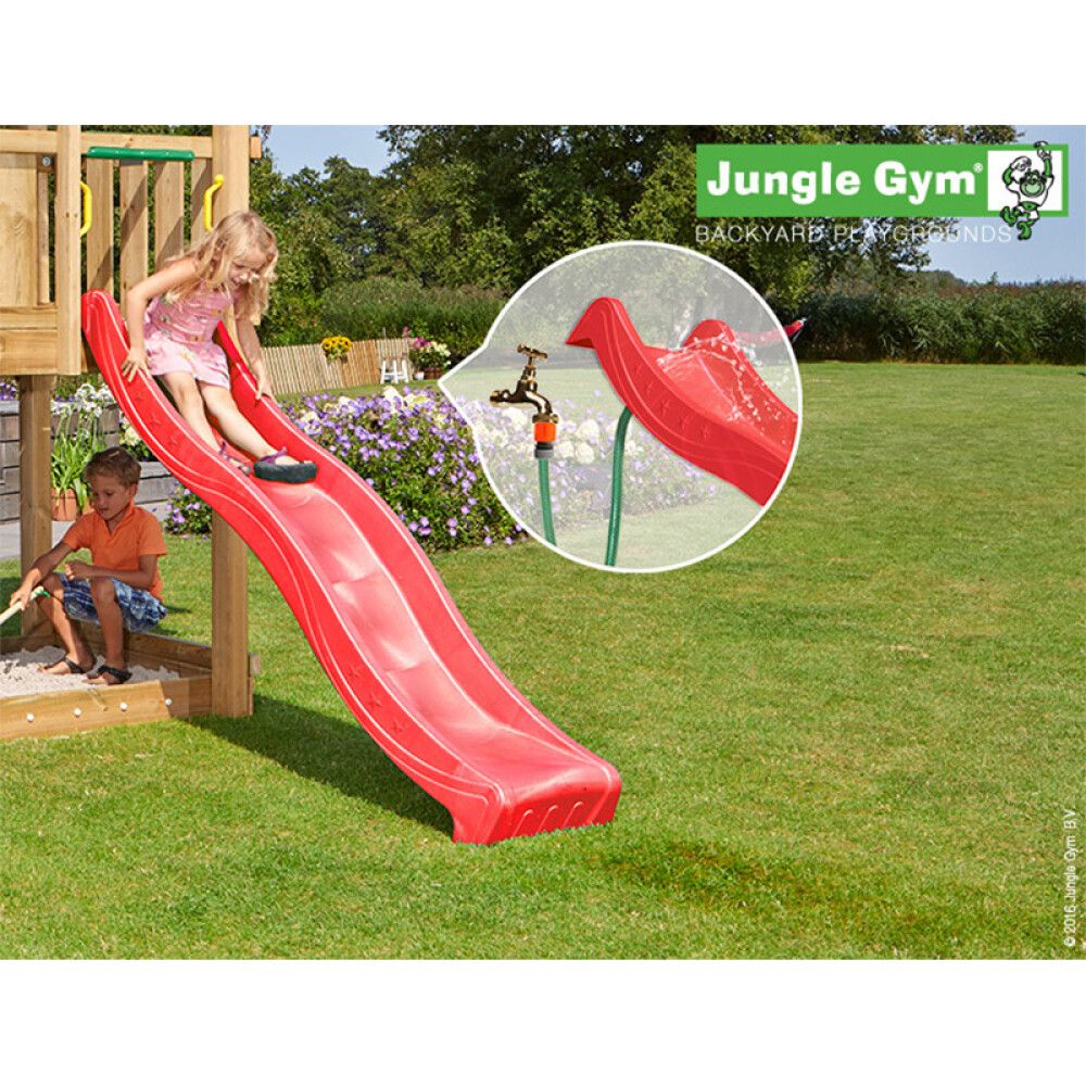 SKLIE JUNGLE GYM 2,2M RØD