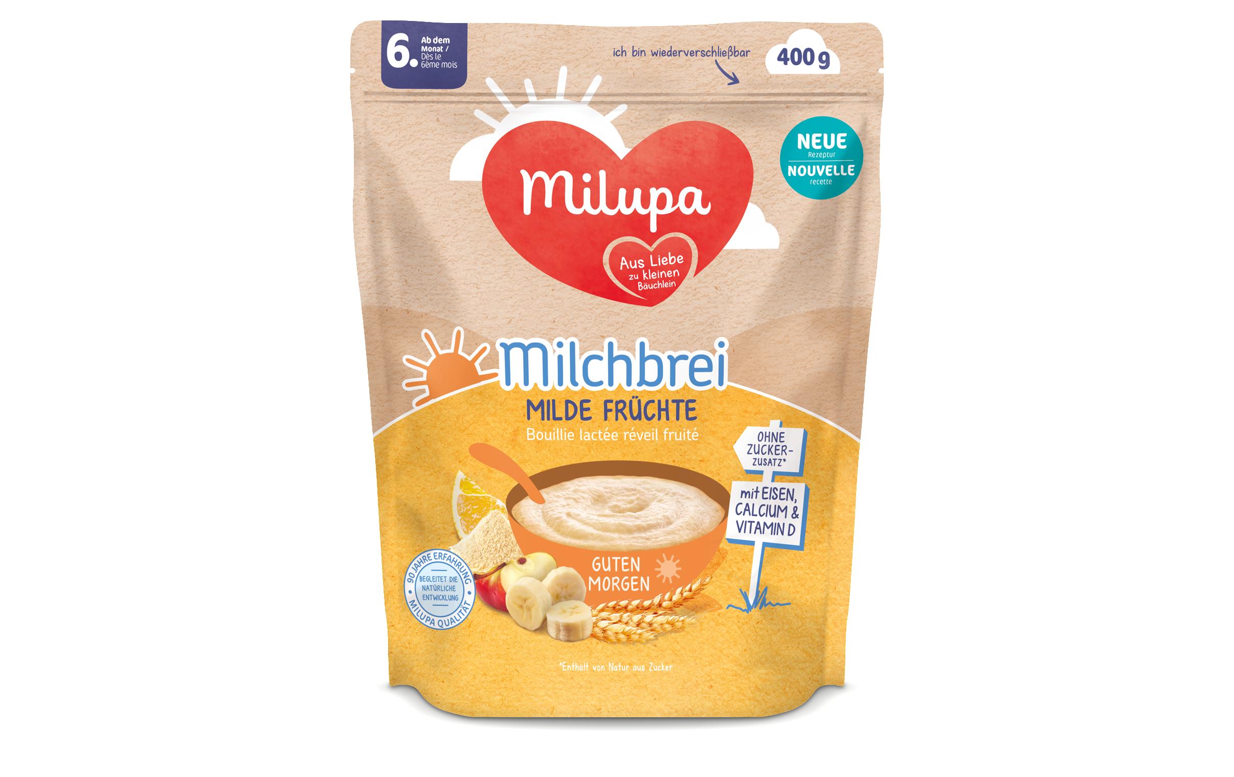 Milchbrei Guten Morgen Milde Früchte 400gMilchbrei Guten Morgen Milde Früchte, 400g