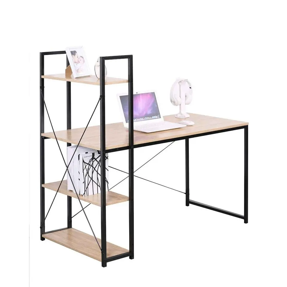 CALICOSY - Bureau - Licht hout - 120x120x