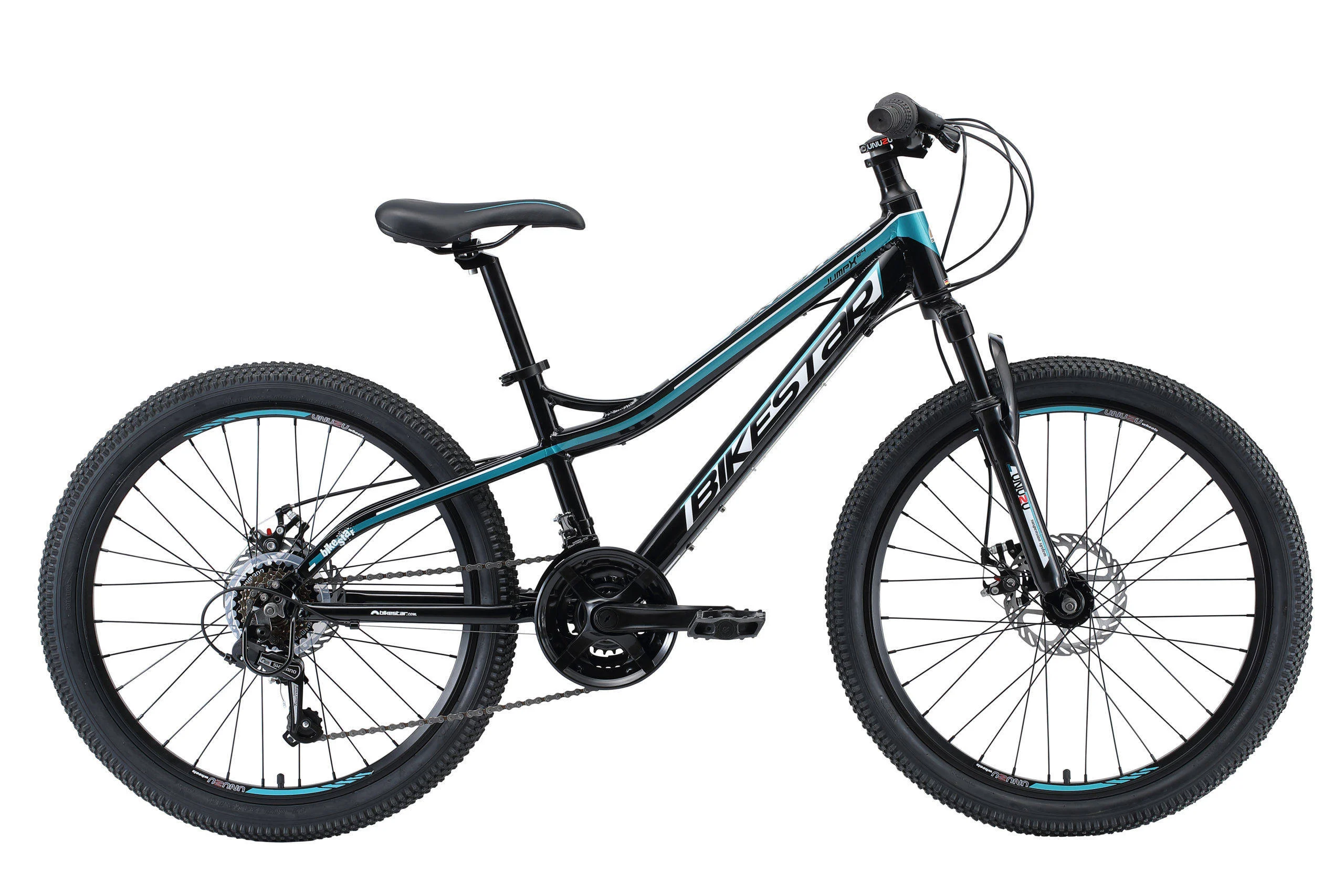 BikeStar MTB kinderfiets 24 inch zwart