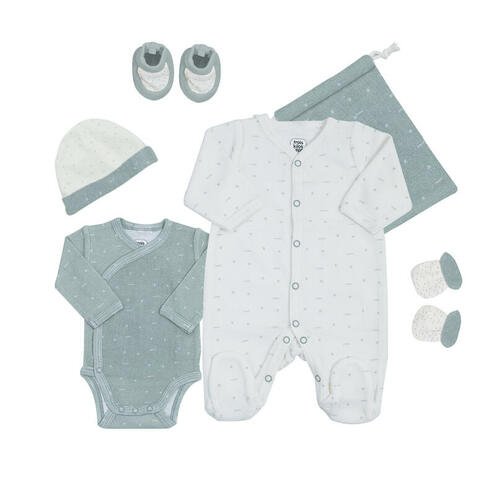 Kit Naissance 6 Pièces - 0 Mois - TROIS KILOS SEPT