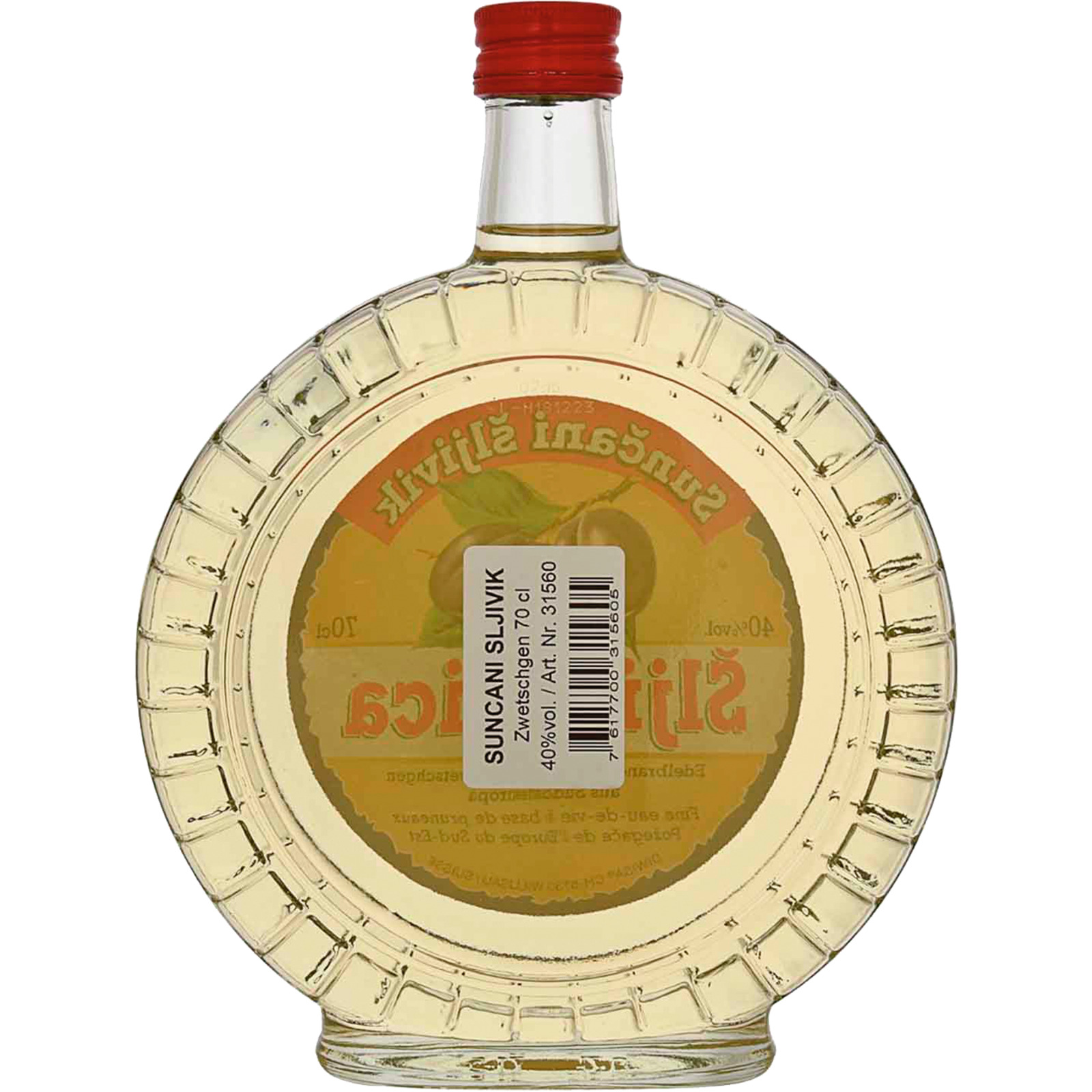 Slivovitz suncani Slivik 40% Vol. 70cl