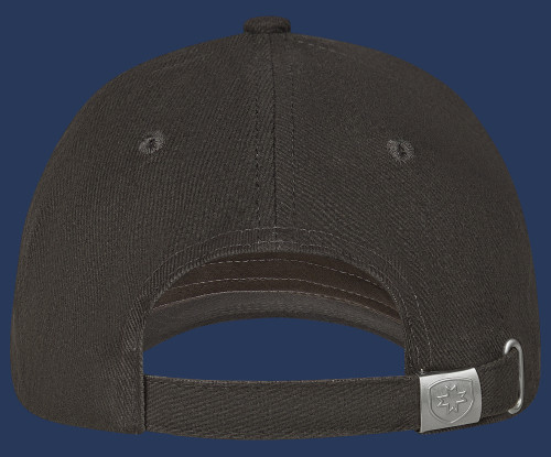 Stripe Cap Baumwolle, Blackarmy/Black
