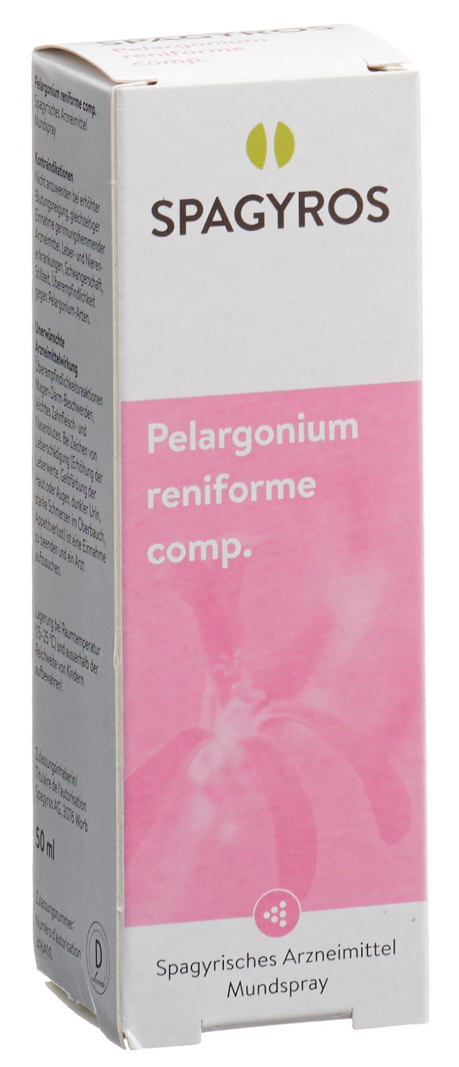Spagyros Pelargonium reniforme comp liq Spr 50 ml