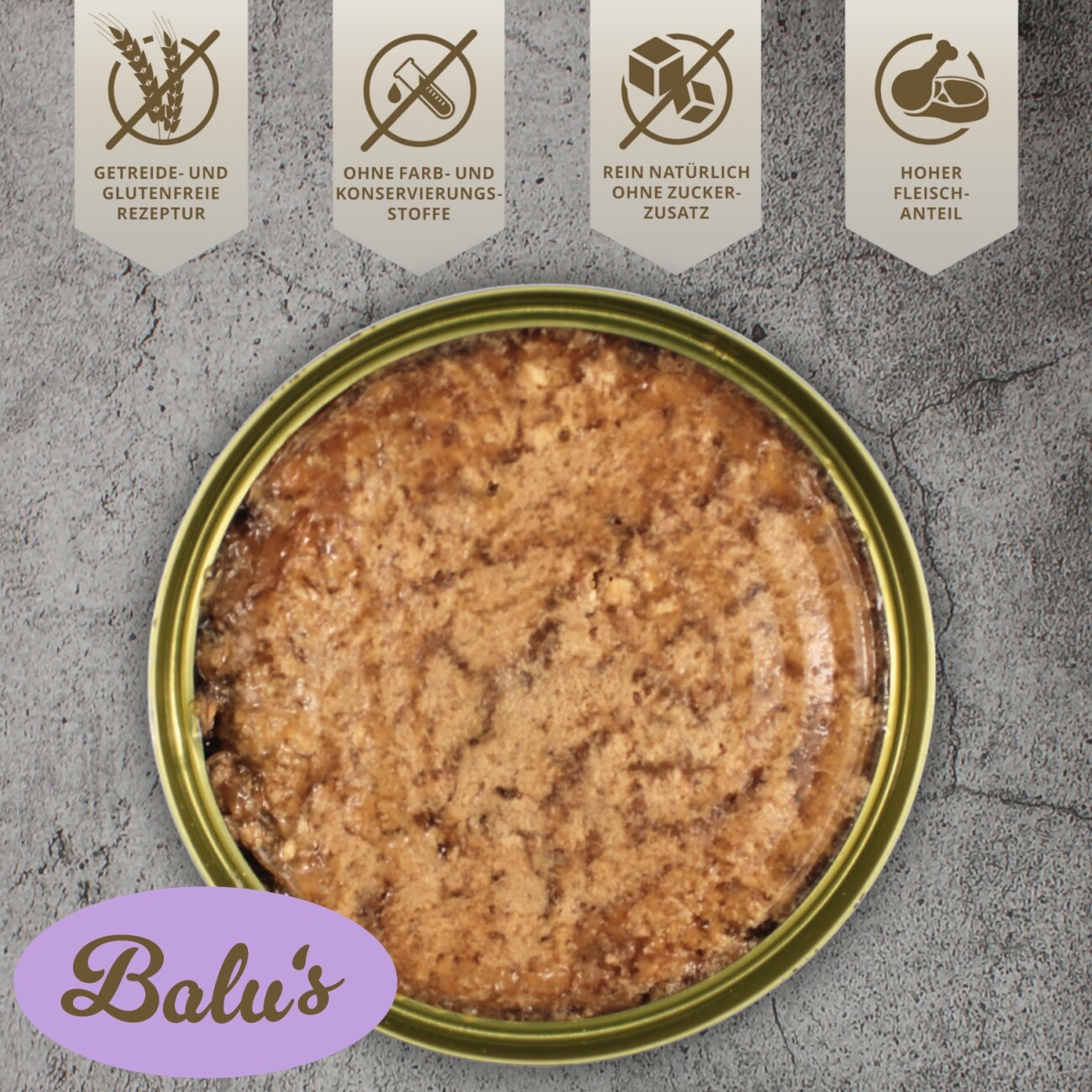 Lyra Pet Lecker.Pet Balu's, Emily's & Leo's Saftige Fleischmahlzeit Katzenfutter Nassfutter Mix Vollnahrung