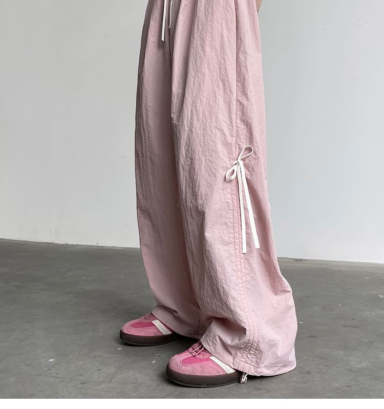 Breeson - Broek met hoge taille en wijde pijpen
