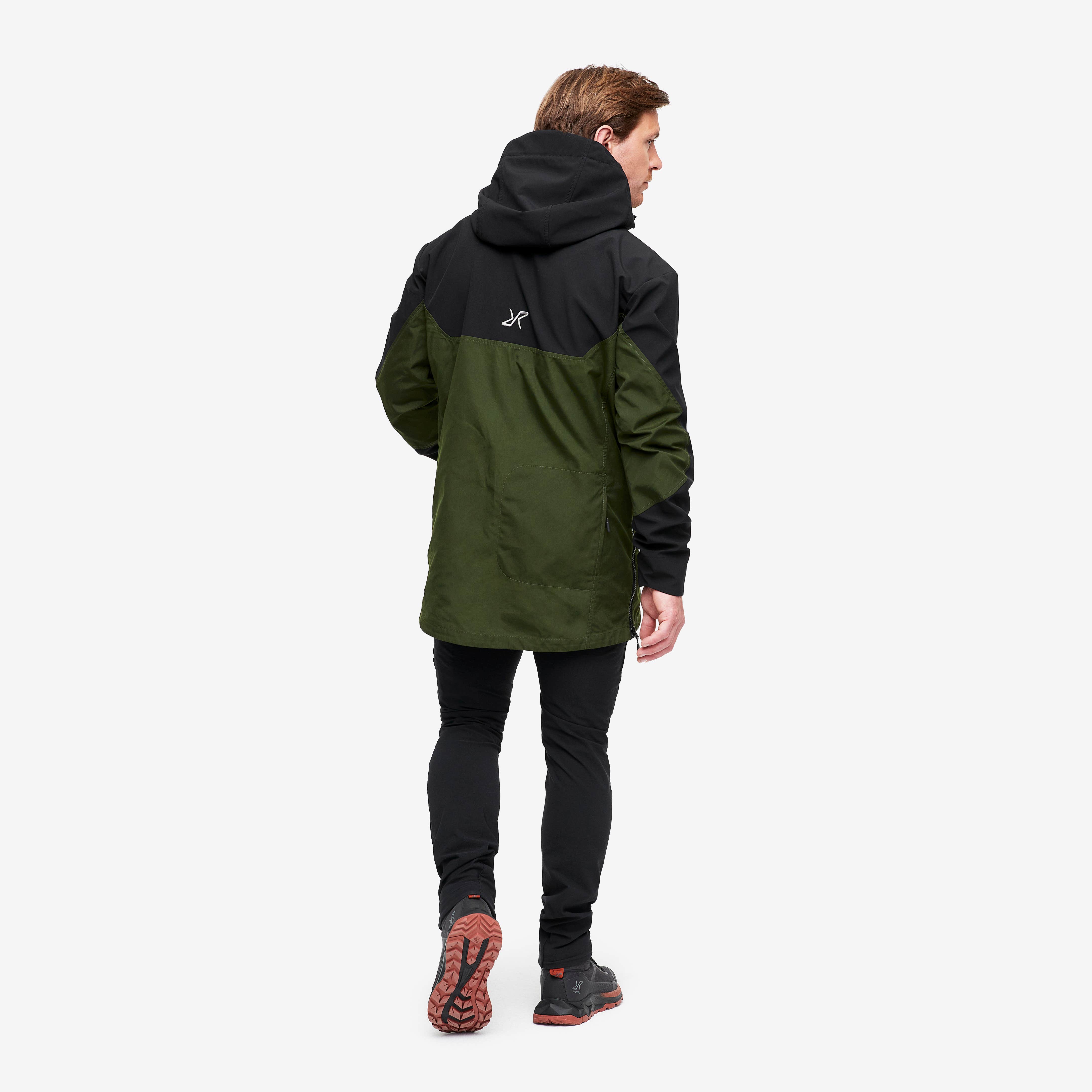 Outdoor Anorak Herre Forest Green