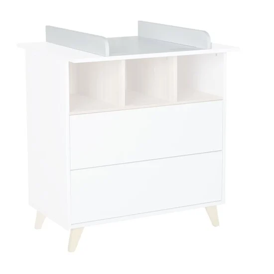 Loft plan à langer   Blanc        de               Quax