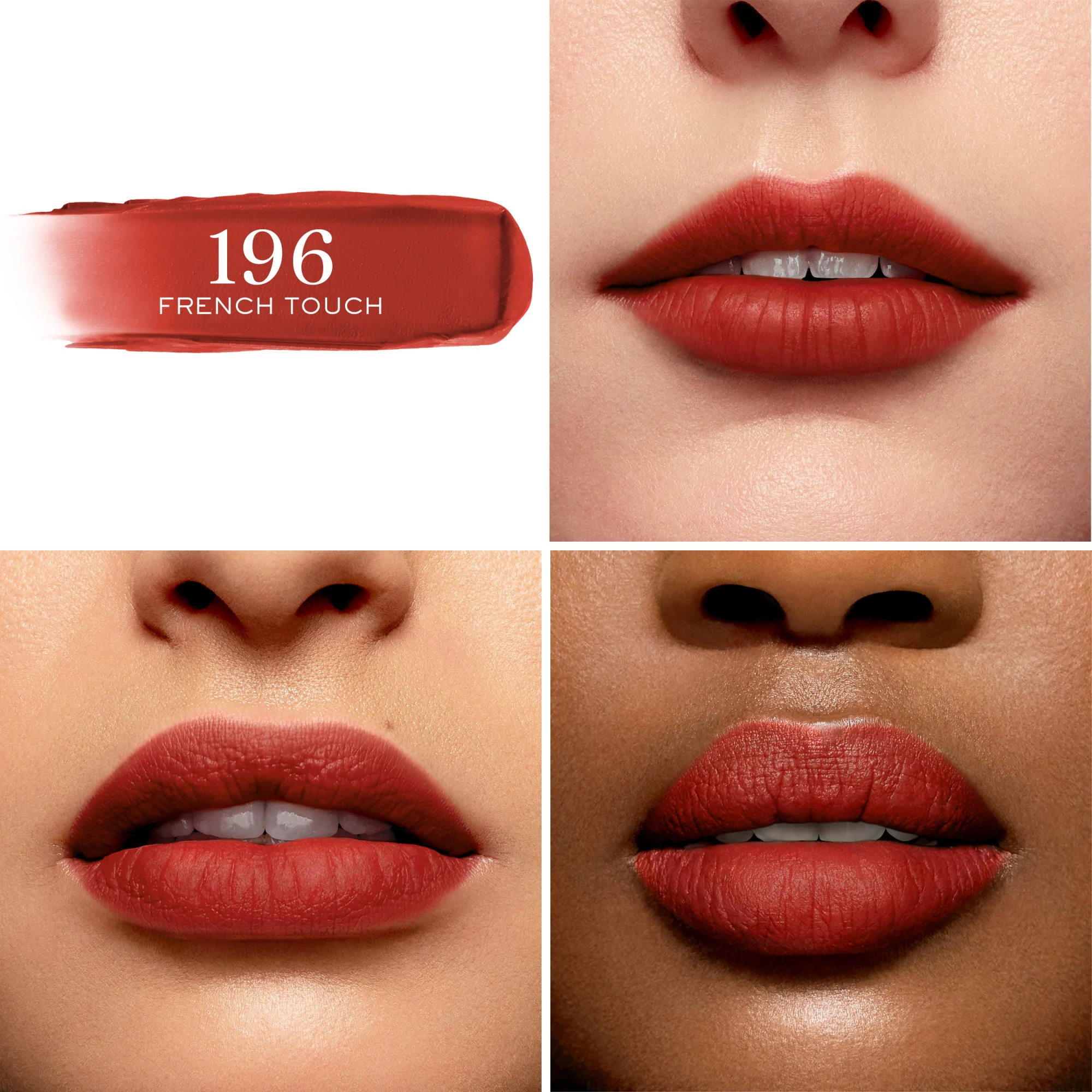 L'ABSOLU ROUGE INTIMATTE recharge |- 196 French Touch