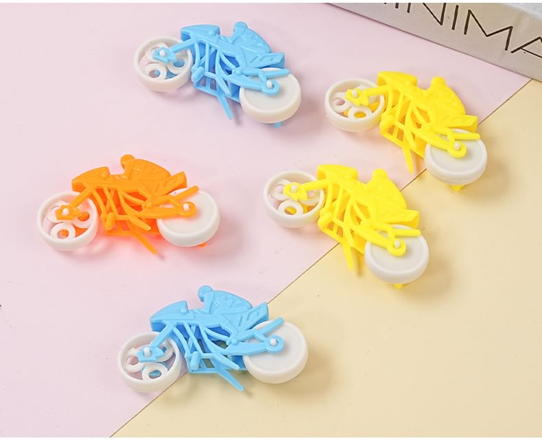 WarmFire - Set van 10: Fiets Plastic Hand Trek Speelgoed