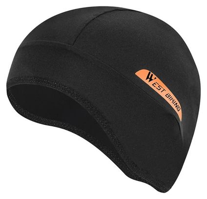 Bonnet d'été Soie Glacée Sport Noir