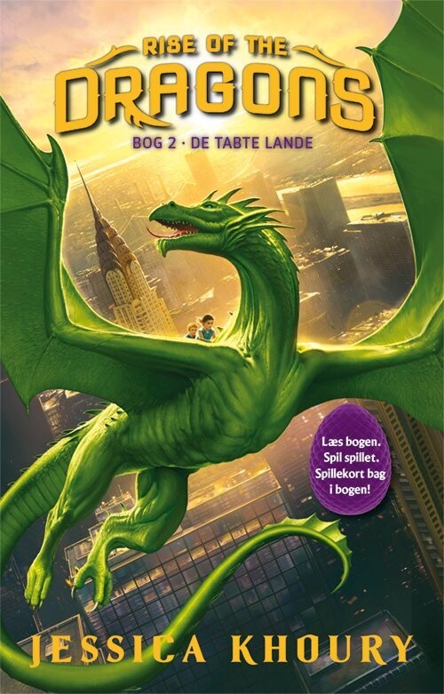 Rise Of The Dragons 2 - De Tabte Lande - Jessica Khoury - Bog