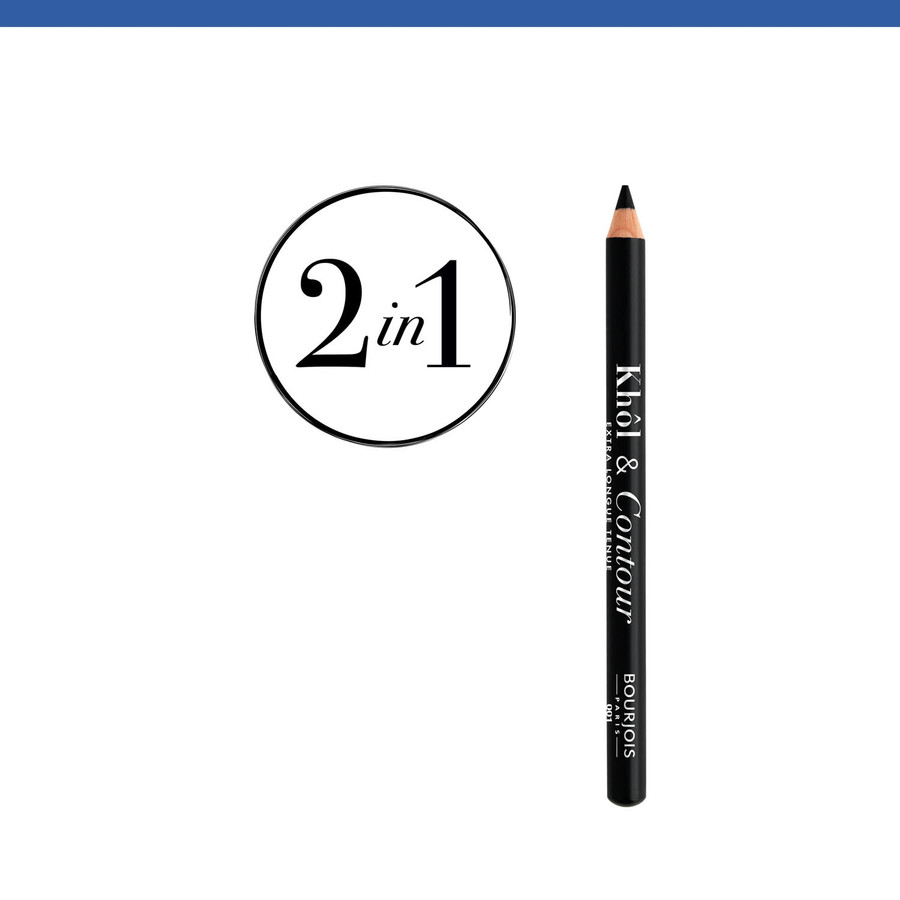 Bourjois Khôl & Contour Pencil 01 Noir-Issime 1,2g