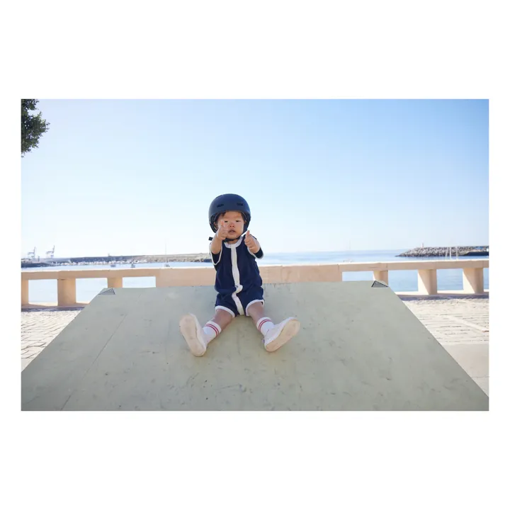 Petit Bateau Combishort Musicien Eponge | Bleu marine
