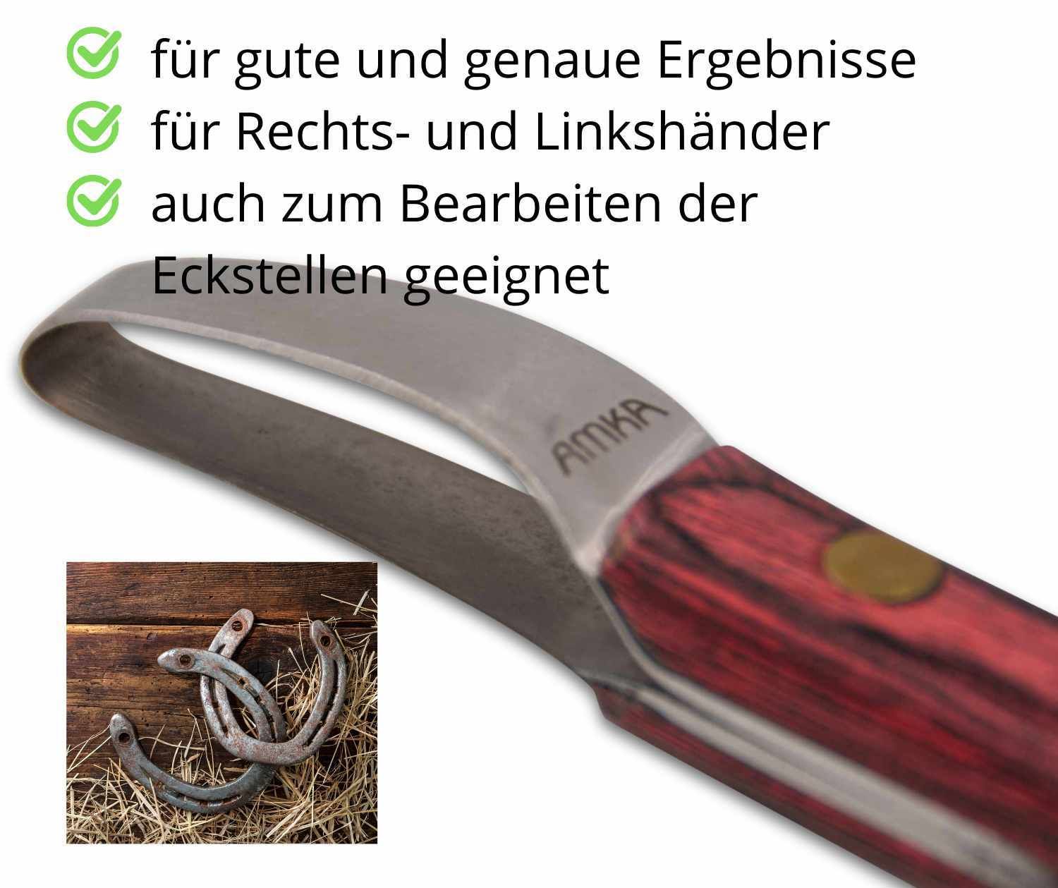 AMKA PRO Schlaufen Hufmesser