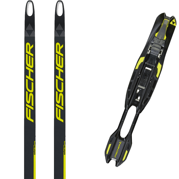 Pack ski de fond FISCHER CARBONLITE SKATE JR + Fix