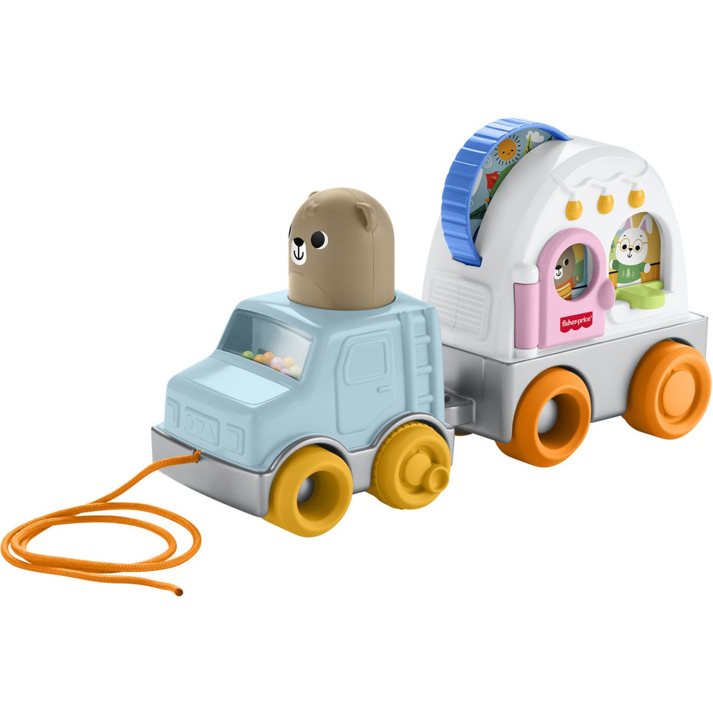 Køb Fisher-Price® Opdager Træk-campingvogn