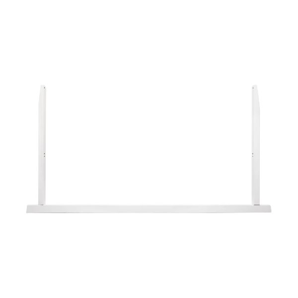 Leander Ombouwset Luna Babybed - Wit - 140 cm