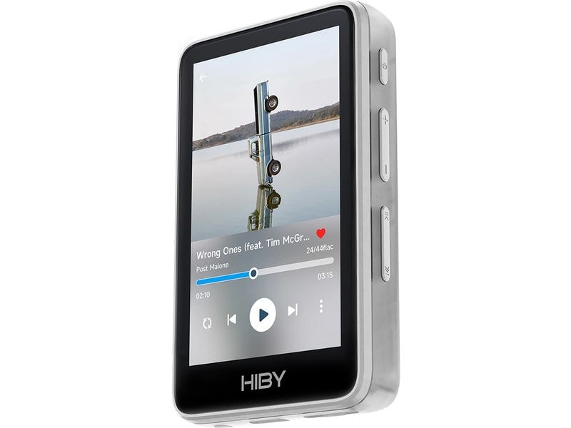 HiBy HiRes-Player R1 Weiss Hochauflösender Musikplayer mit Bluetooth und WiFi
