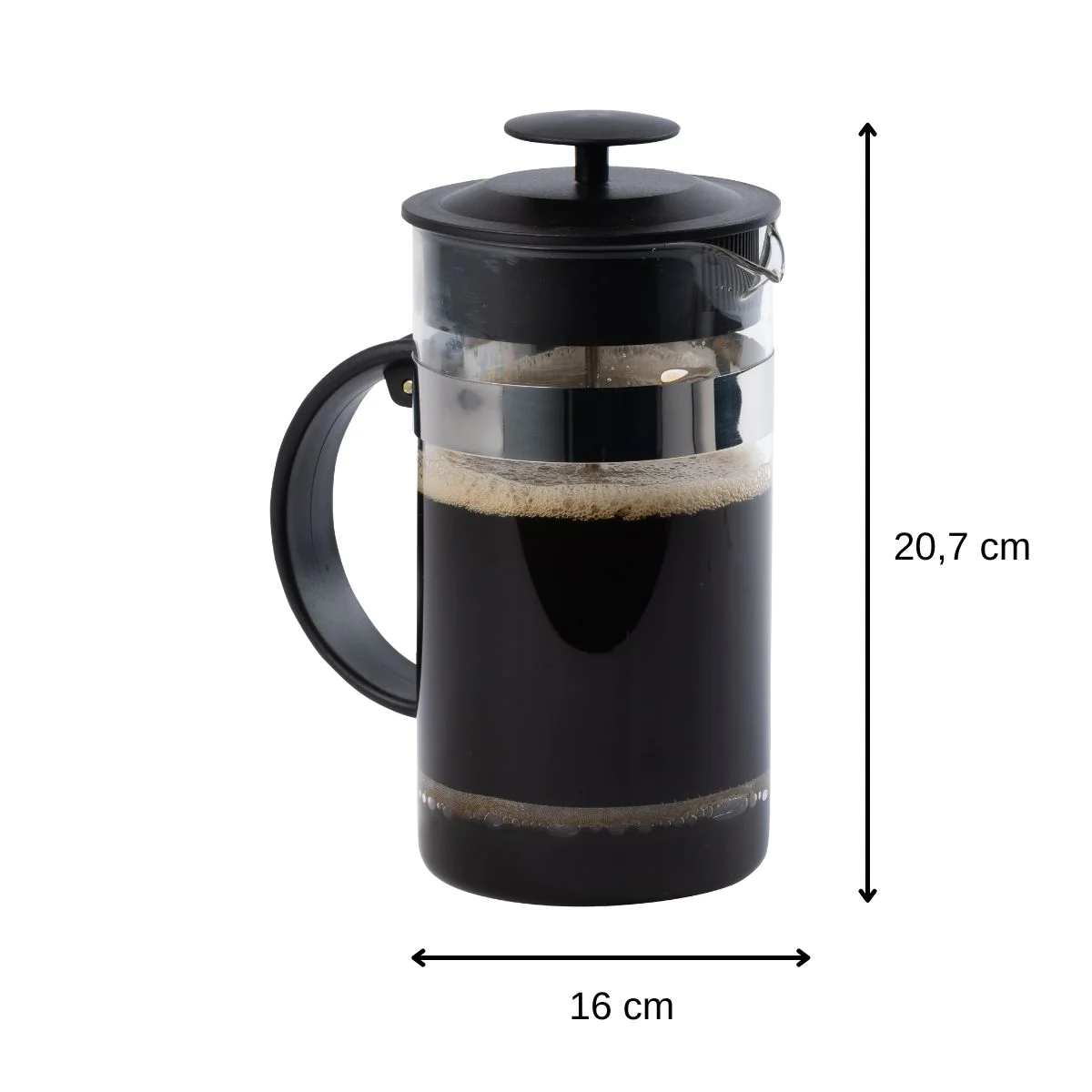 Cafetière à piston 1L Fackelmann
