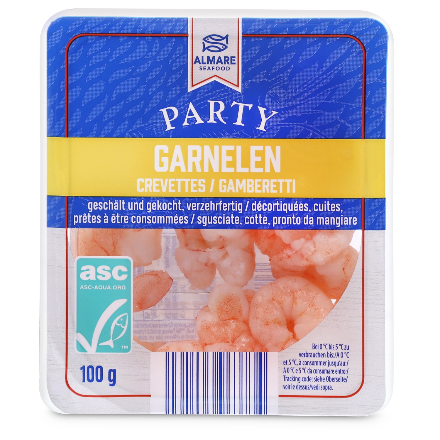 ALMARE SEAFOOD Garnelen Sortiment, Party Garnelen