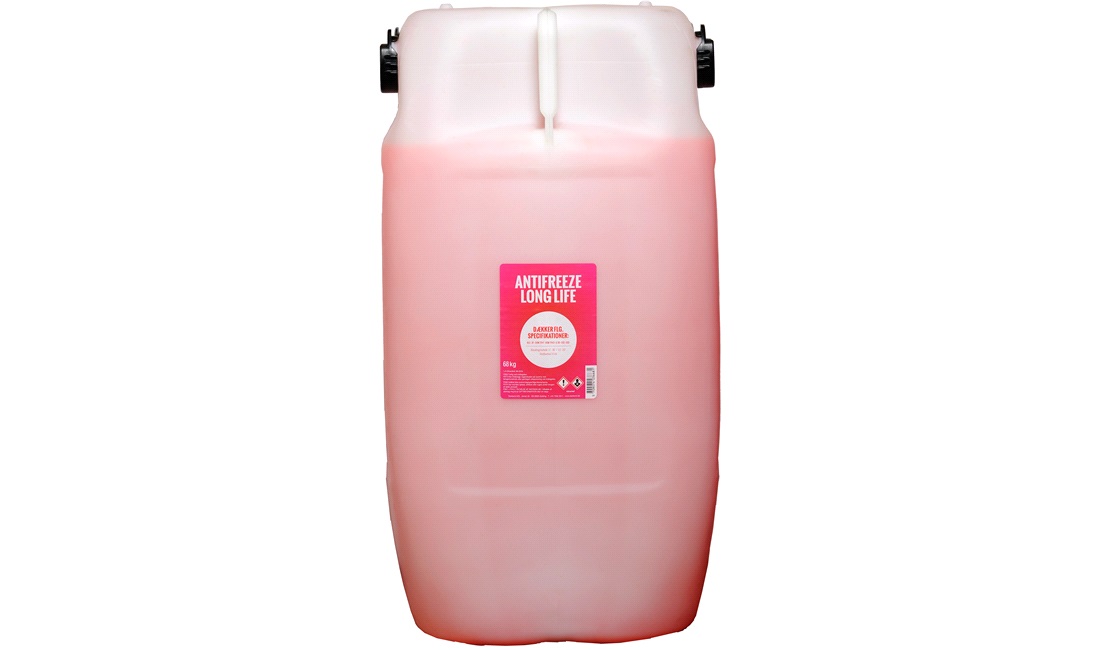 Kølervæske rød, 60 liter - (DANKEMI)