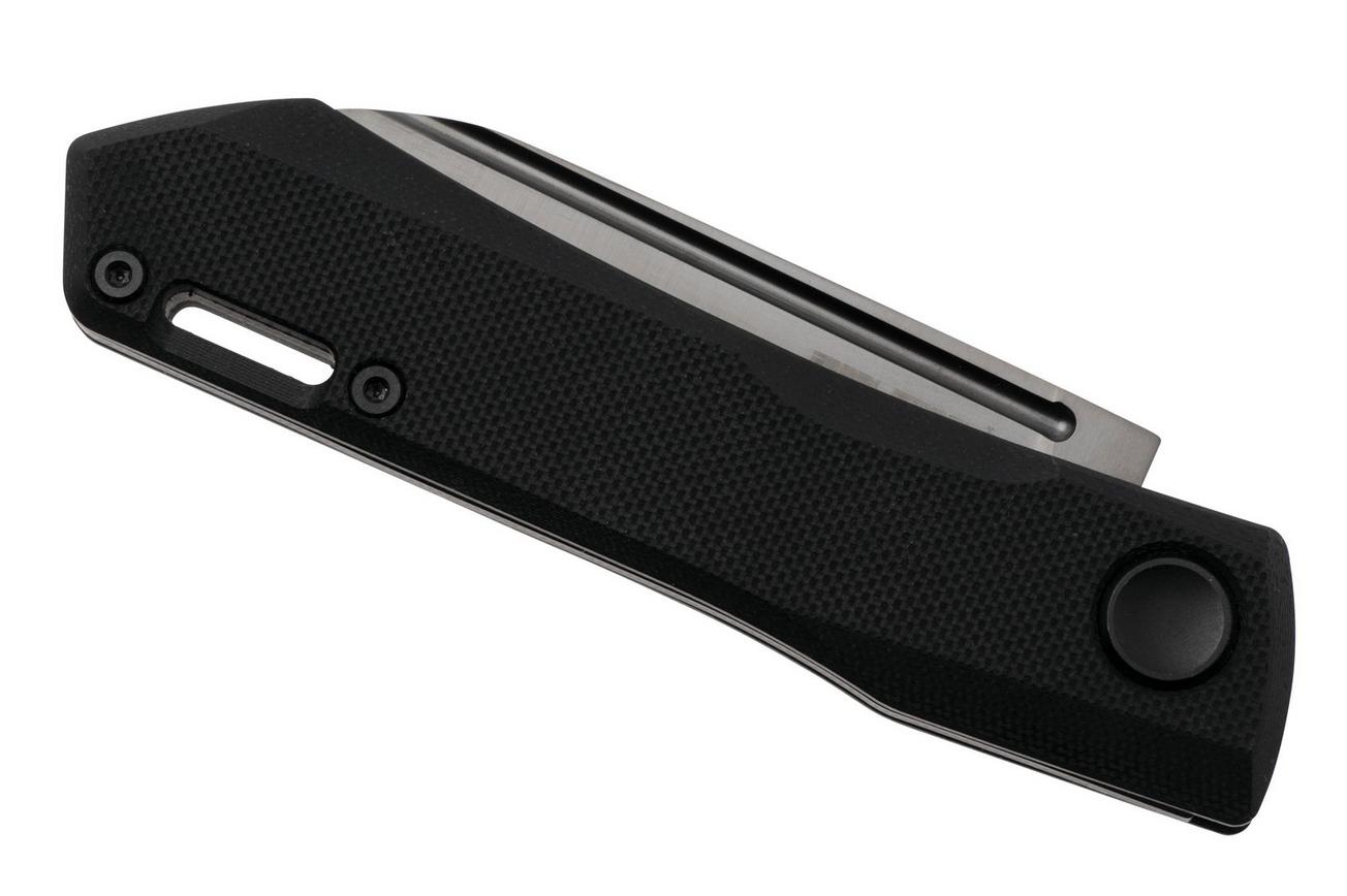Real Steel Solis Lux 7061Z1, Black DLC K110, Black G10 zakmes, Poltergeist design