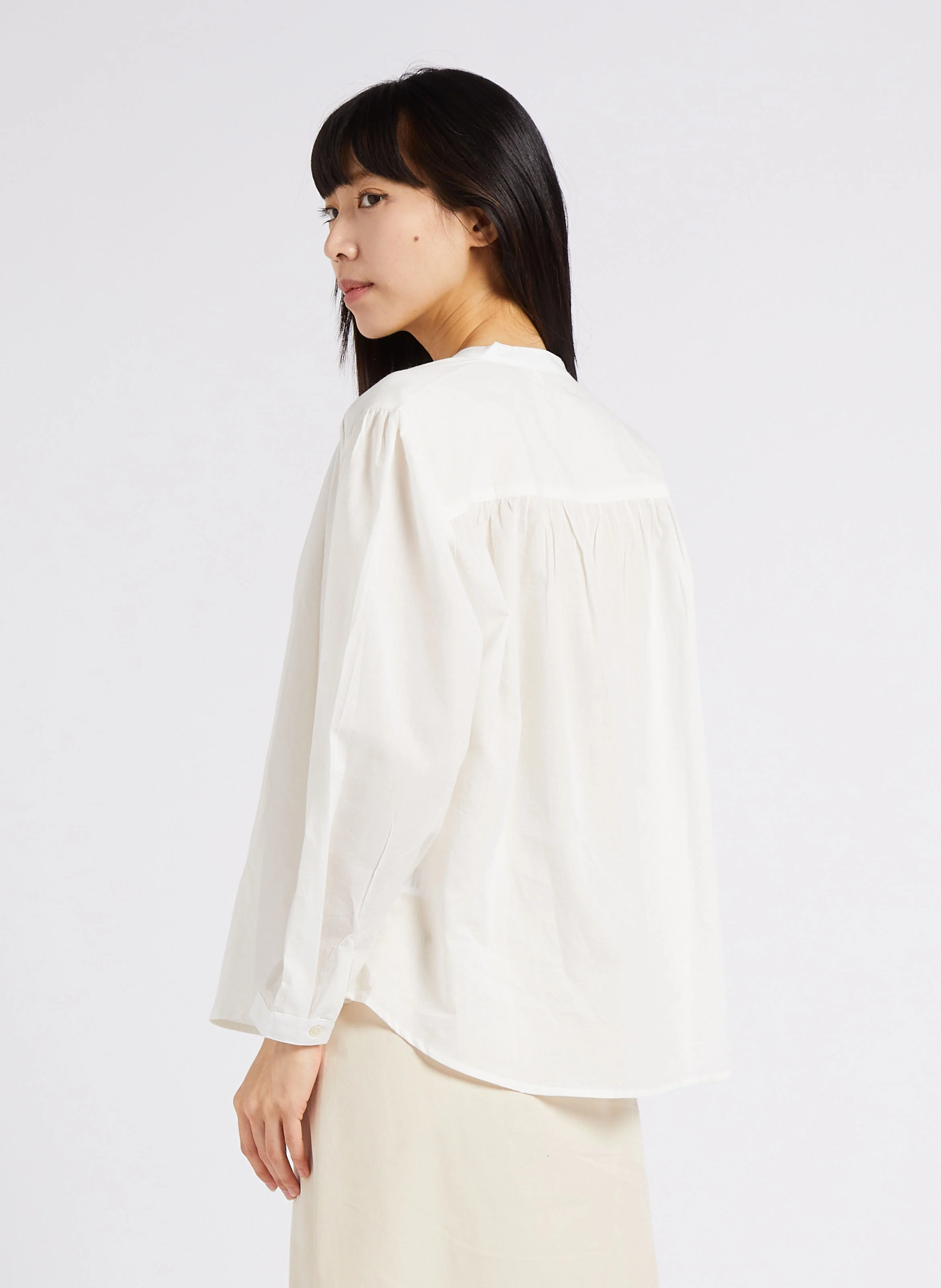BOLIA - Blouse ample en coton| Blanc