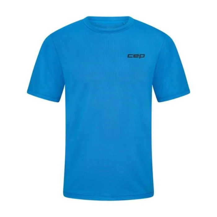 CEP Herre T-shirts Core Run SS Tee Blå