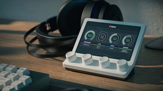 Beacn Mix audio kontroller (hvid)
