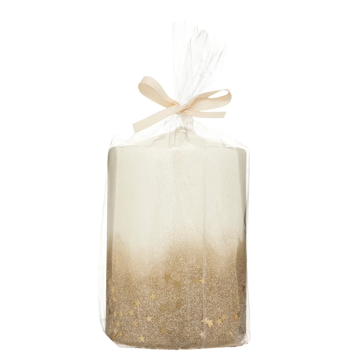Feeric Christmas Bougie Paillettes Doré