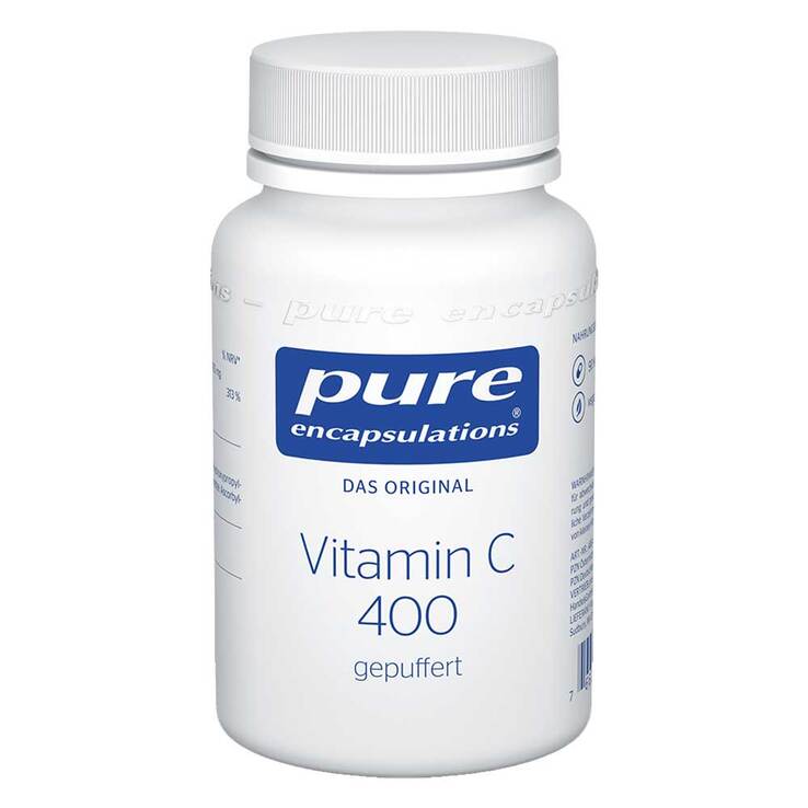 Pure Encapsulations Vitamin C 400 gepuffert Kapseln, 90 St