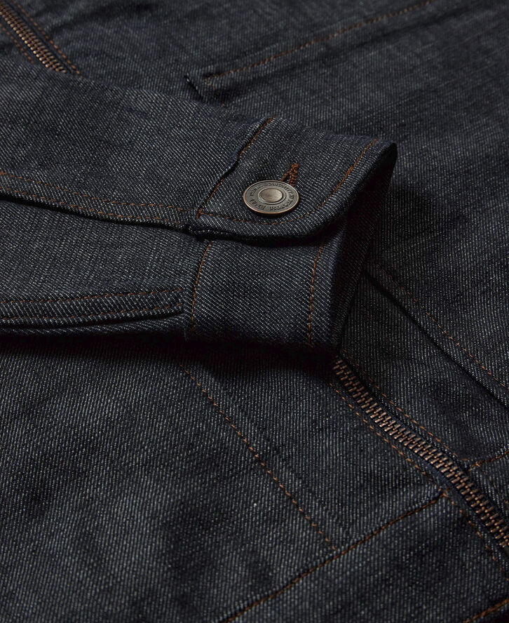 ET AL Drummer Jacket Raw Denim Dark blue