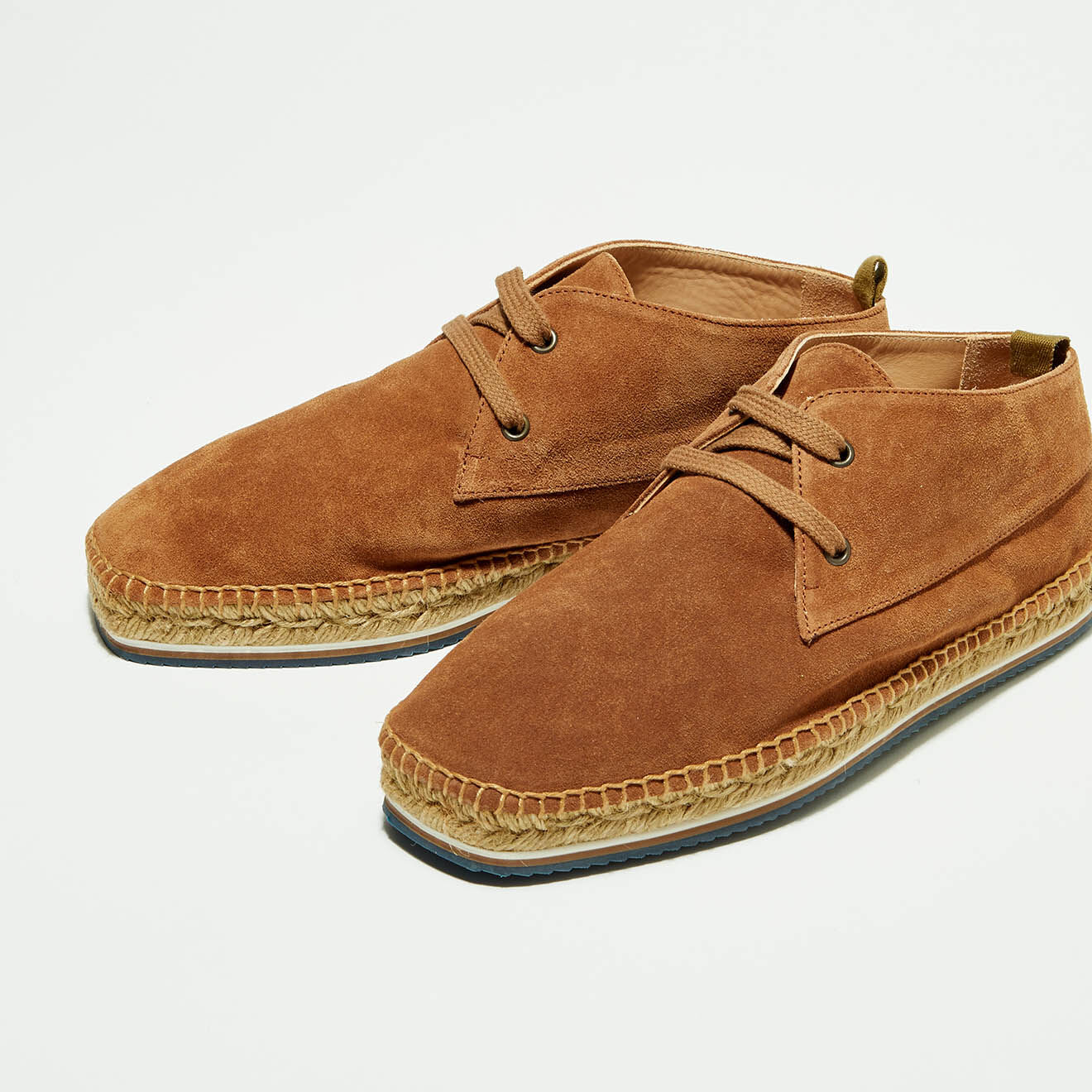 Castaner Chukka boots en Velours de Cuir Bruno camel