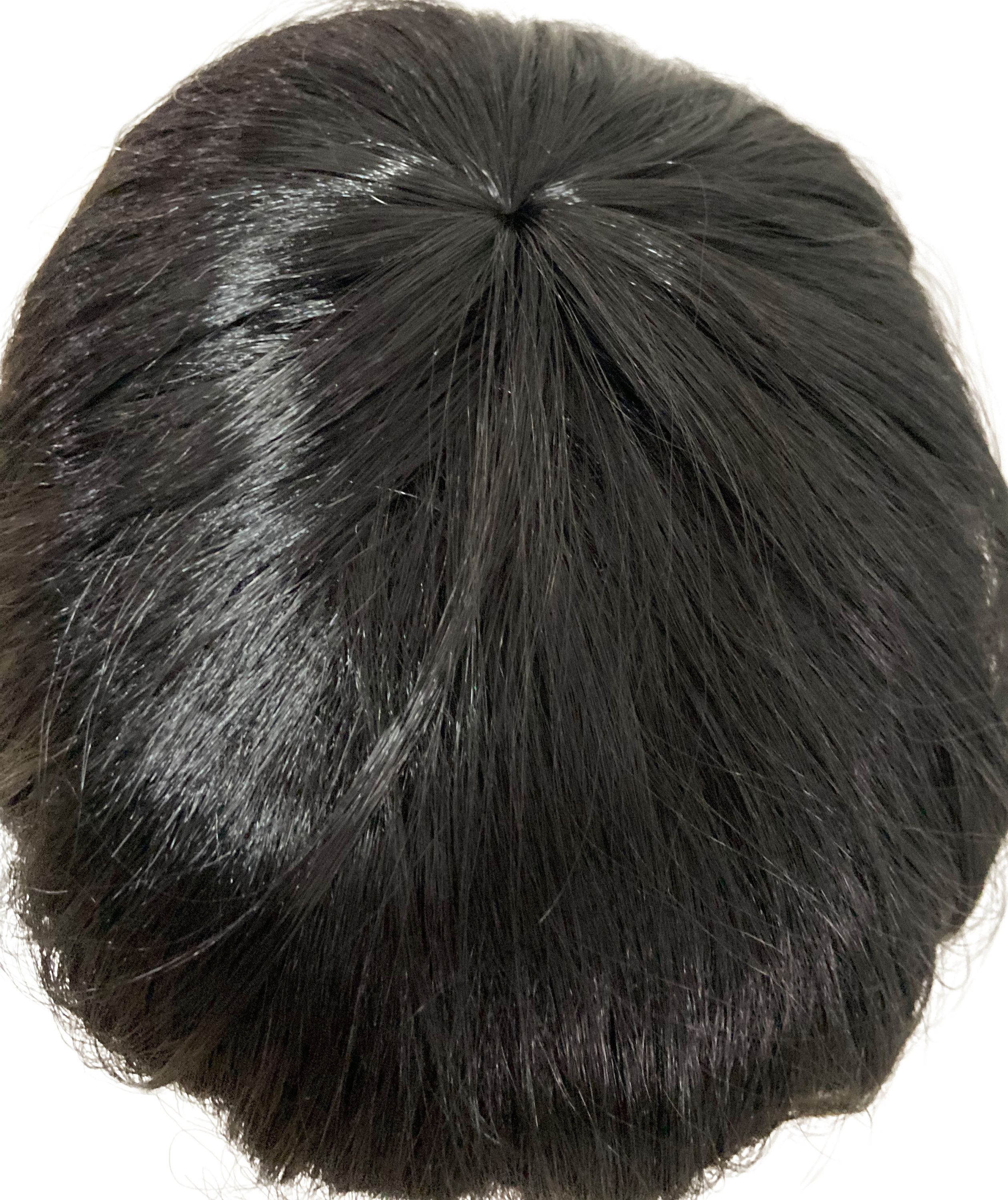Perücke Pagenschnitt schwarz