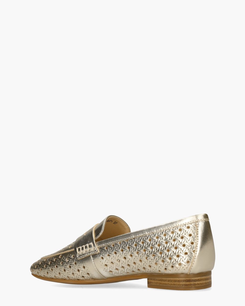 Di Lauro Toska Goud Damesloafers